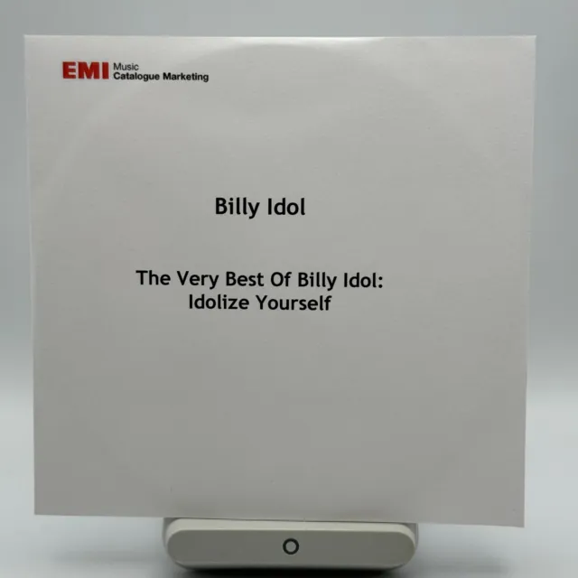 Billy Idol – Idolize Yourself - The Very Best Of Rare CD PROMO