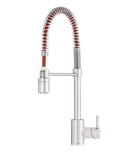 Danze DH451188CR The Foodie 1H Pre-Rinse Pull-Down Kitchen Faucet 1.75gpm Chrome