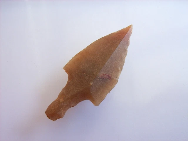 1 Ancient Neolithic Flint Arrowhead, Stone Age,  VERY RARE !