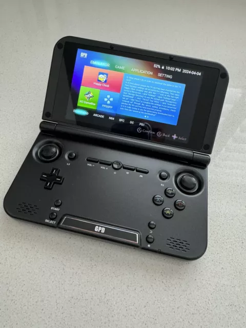 GPD XD 32GB Handheld Retro Game Console BOXED + 2 cases + 128GB SD card