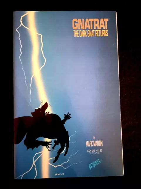 Gnatrat the Dark Gnat Returns #1 1986 parody  Frank Millers Dark Knight Returns