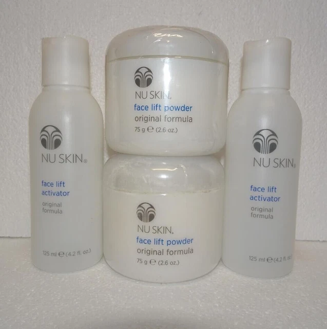 Nu Skin Face Lift Activator face lift Powder Nuskin, Set/kit Bundle 2 Sets Lift