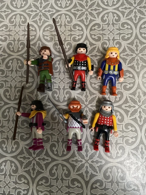 Playmobil packs/set complet en chevaliers, moyen-age