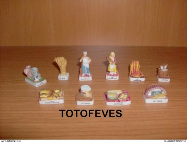 Fèves 🌞 pains spéciaux lot de 2 fèves - Collection