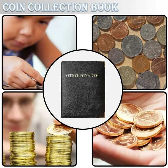 480Pcs 20 Page Coins Storage Book Commemorative Coin Collection Album Holder E 3