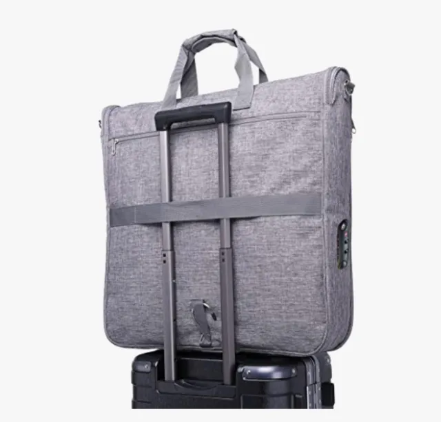 Magictodoor Anti Gravity Carry On Garment Suit Travel Hanging Bag w TSA Lock