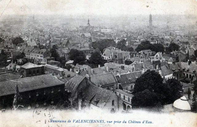 CPA - Panorama of Valenciennes - 59 - North - view taken from the water tower