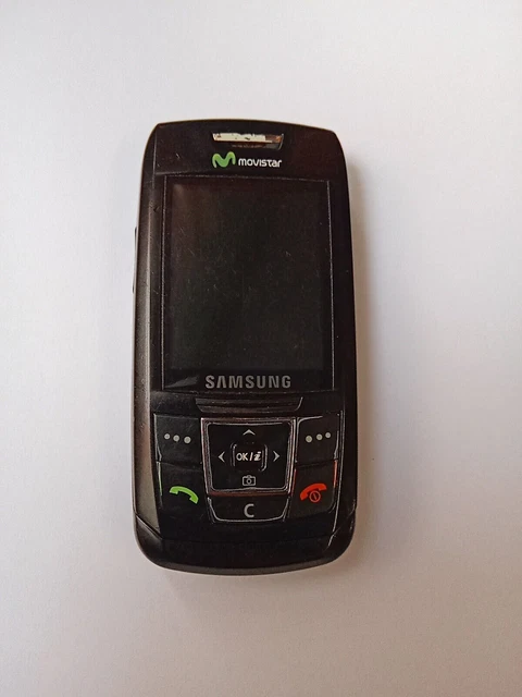 Diapositive Samsung SGH-E250 ! Fonctionne/ Gratuit/ Écran cassé/ Utilisé
