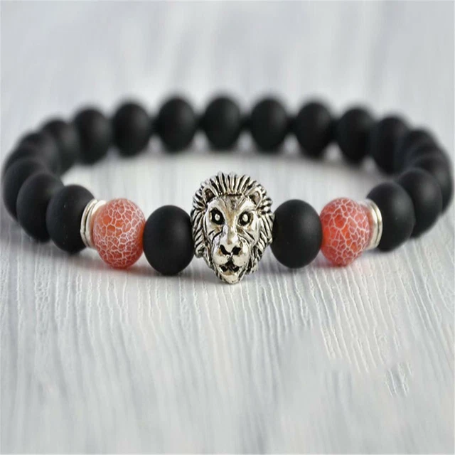 6mm Black Matte Onyx Beads Handmade Mala Bracelet Prayer Classic Buddhism
