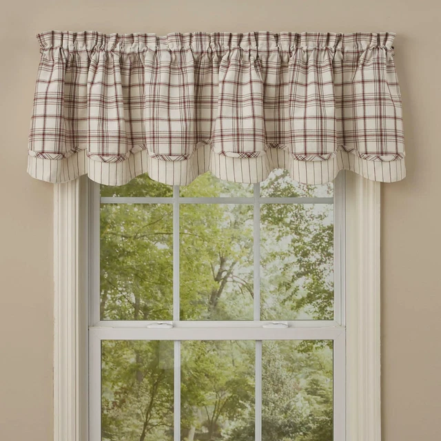 Apple Orchard Layered Valance by Park Designs Apple Orchard Layered Valance by Park Designs