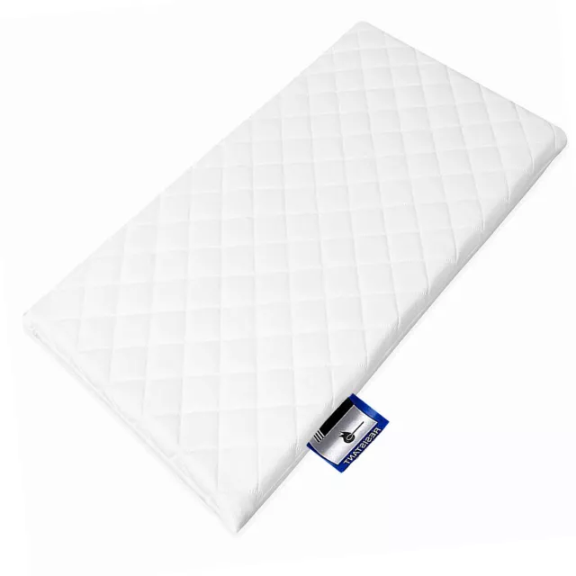 Baby Crib Basket Replacement Mattress Soft Cushy AntiAllergic Quilted Breathable