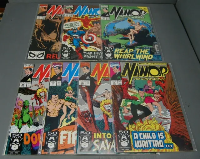 Marvel Comics Namor The Sub Mariner 7 Comic Lot No. 11 12 13 14 15 17 18 NM