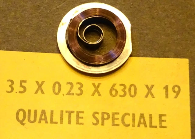 HORLOGERIE POUR REVEIL Un Ressort De Mouvement Pour