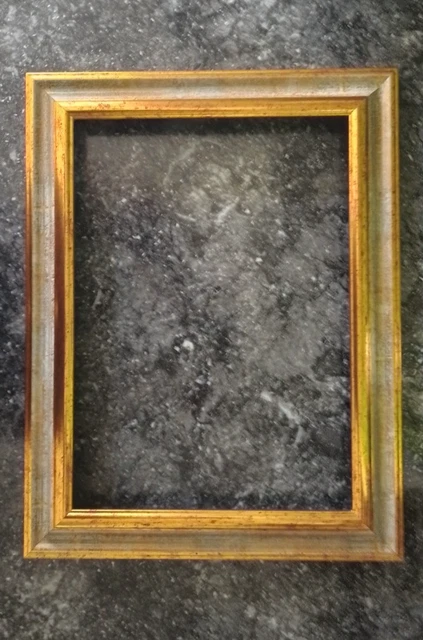 ANCIEN CADRE MONTPARNASSE EN BOIS SCULPTE ET DORE A LA FEUILLE 50 x 40cm EUR 59,90 - FR