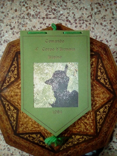 Q932-Comando 4°Corpo D'armata Alpino Calendario Anno 1984