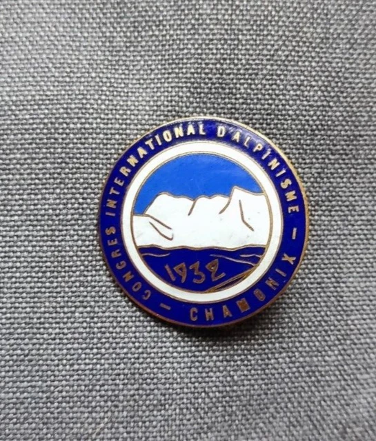 Médaille INSIGNE Chamonix 1957 par A. AUGIS LYON