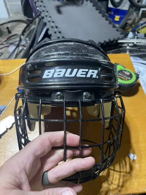 Bauer Prodigy Youth Hockey Helmet Black Size Med