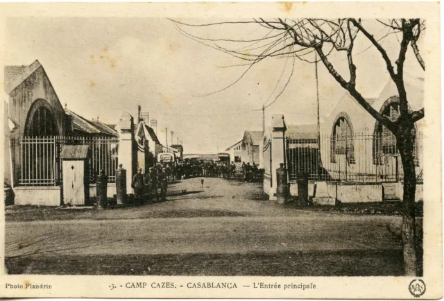 Postcards // Morocco / Casablanca Camp Cazes The Main Entrance