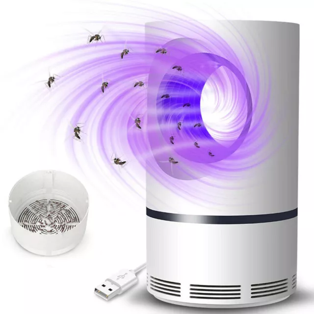LED UV Insektenvernichter MoskitoLampe Insektenfalle Elektrisch Insektenkiller