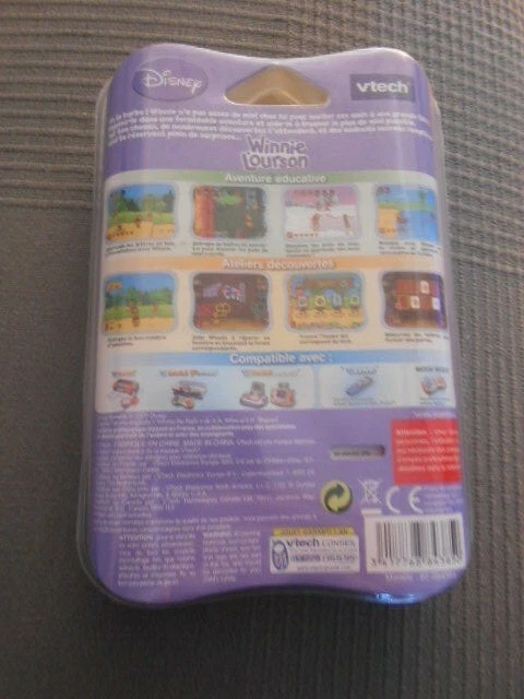 Jeu VTech V.Smile Manny Et Ses Outils – Édition Disney, Sortie 2009 – Très Bon état