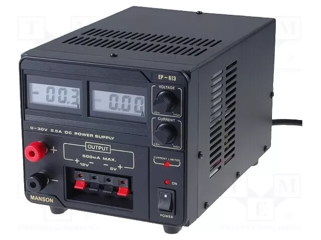 1 piece, Power supply: laboratory EP-613 /E2UK