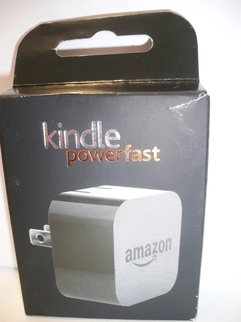 Kindle PowerFast  9W Adapter with folding prongs,  UPC #814916017188