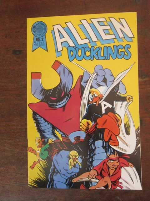 Alien Ducklings #2 - black-and-white independent - Blackthorne - Copper Age