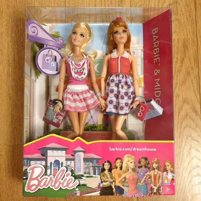 Barbie Life in The Dreamhouse Doll Barbie Midge Giftset Mattel Y7448 BNIB New