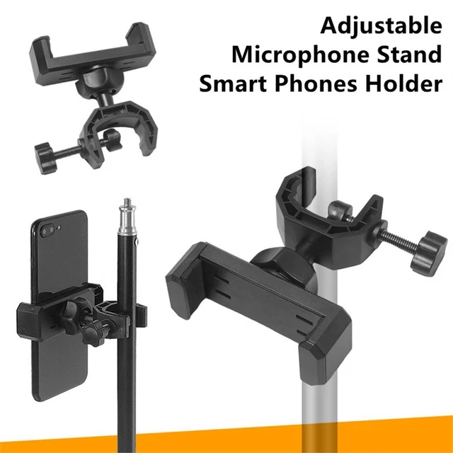 Supporto musicale per smartphone 360 gradi supporto microfono universale girevole