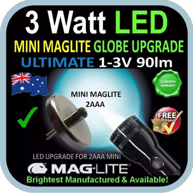 MAGLITE LED UPGRADE MODULE 3WATT LED