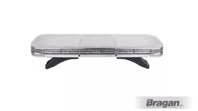 12v-24v LED Flashing Beacon Light Bar 1200mm Dual Color