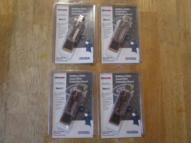 4 Pack Arrow BeMicro FPGA-based MCU Evaluation Board, Altera Cyclone III Nios II