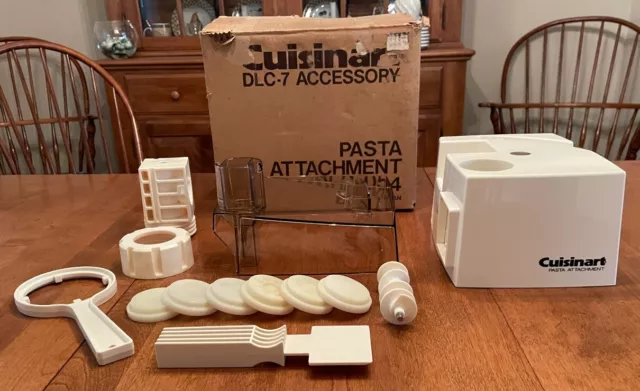 Cuisinart DLC 054 Pasta Maker Attachment Food Processor Base Pasta Lot  Accessori