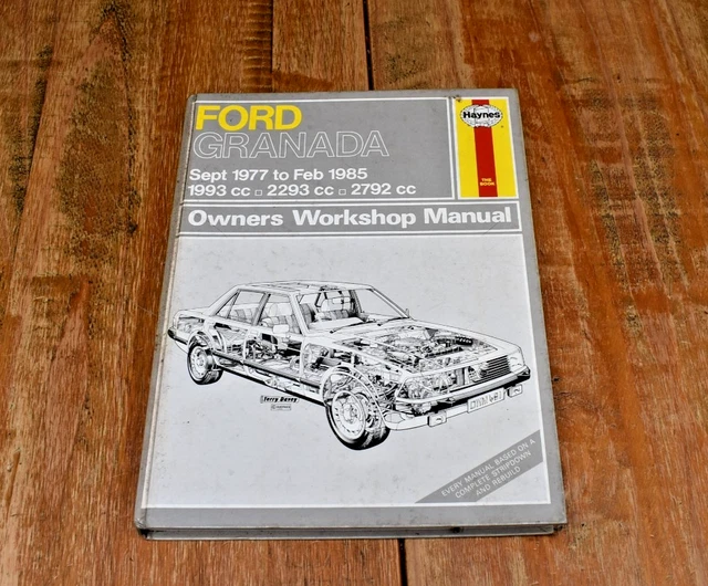 VINTAGE HAYNES FORD Granada Owners Workshop Manual Sept 1977 - Feb