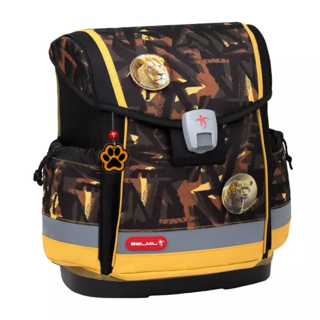 Rucksack Classy Plus ergonomisches Schulranzen-Set 5-teilig Animals 2