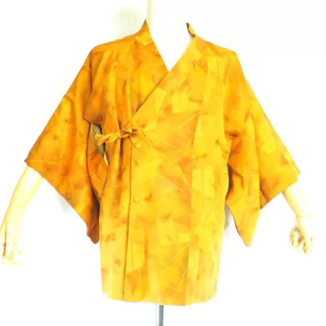 VINTAGE JAPANESE HAORI Coat circa 1980s length:34” sleeve:16” cuff:9 ...