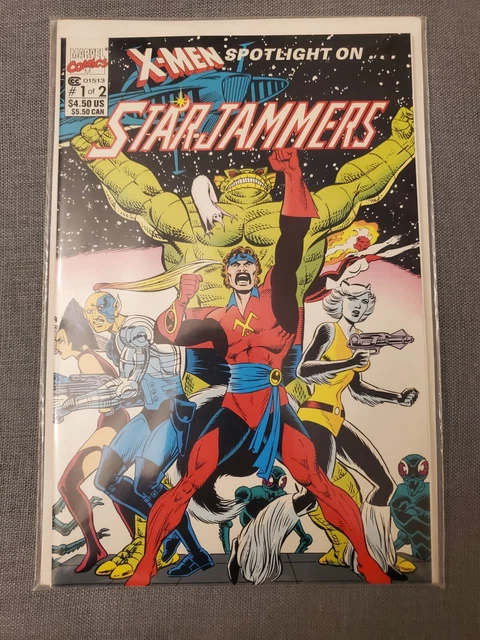 X-Men Spotlight Starjammers #1-2 (1990) Marvel Comics VG/NM READY FOR GRADING