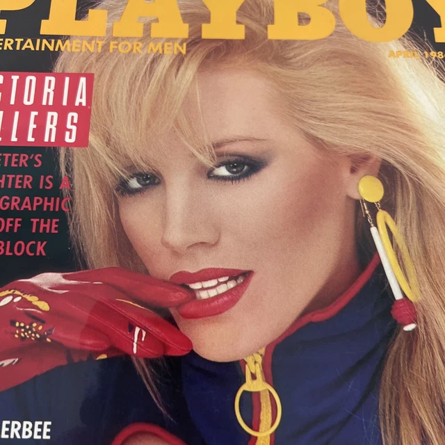 PLAYBOY MAGAZINE APRIL 1986, Terri Weigel Playmate w/ Peter Seller's