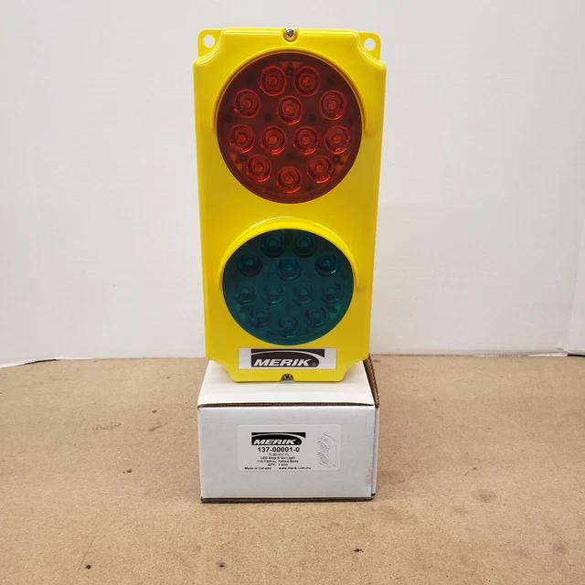Merik LED Stop & Go Light 110-130Vac | 137-00001-0 | TL96-HV-Y