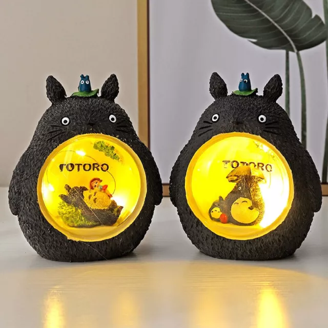 3PCS/Set Cartoon Totoros Roly-poly Large Figure Toys Studio Ghibli