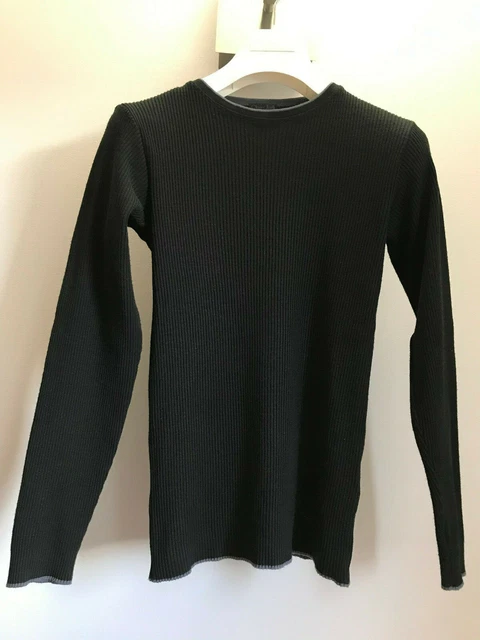 Pull Homme - LEOCLOTHO - Col Arrondi - Tricot Maille Chaud - Gris Gris - Prêt-à-Porter