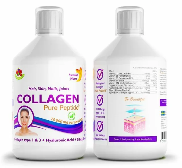 Collagen 10000 mg Anti-Aging Formula Premium Liquid