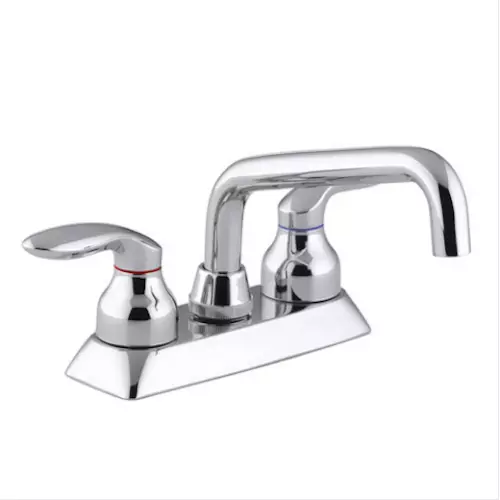 Kohler Coralais Double Handle Laundry Faucet - K-15270-4-CP
