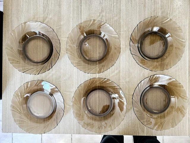 COSTA NOVA Lot de 6 Assiettes creuses Riviera - Bleu azur