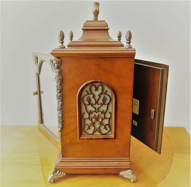 Very Gute & Solid Table Mantel Clock, " Wuba - Warmink " , Very Well Preserved 2