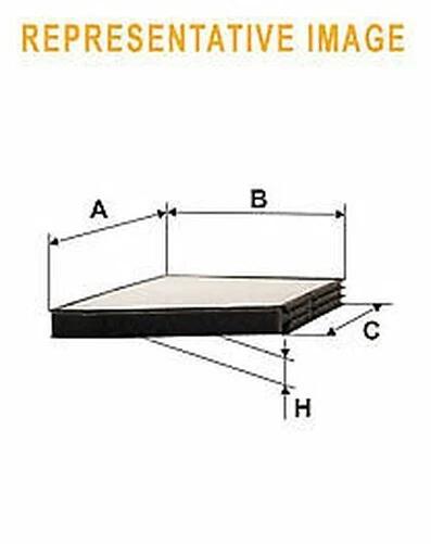 WIX WP2075 Voiture Cabine Air Filtre à Pollen - Carbone Remplace CUK2641