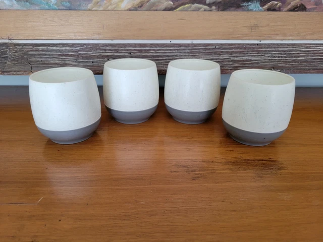 4 Vintage Vacron Bopp-Decker Cups Tumblers Insulated Vacuum Plastic RARE Gray 4 Vintage Vacron Bopp-Decker Cups Tumblers Insulated Vacuum Plastic RARE Gray
