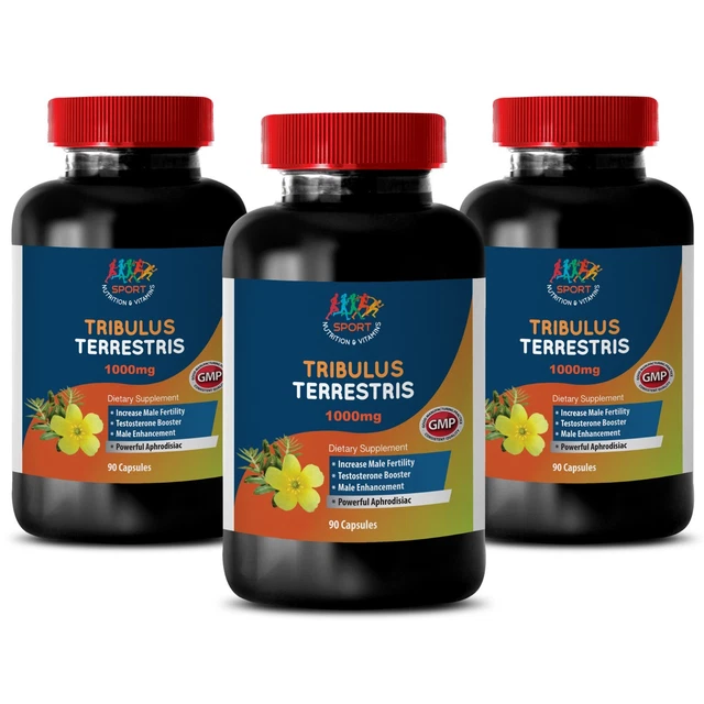 TRIBULUS EXTRACT TRIBULUS TERRESTRIS 1000mg 270 Tablets bodybuilding