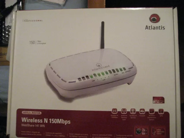 ROUTER ADSL Atlantis Land A02-ra141-WN+