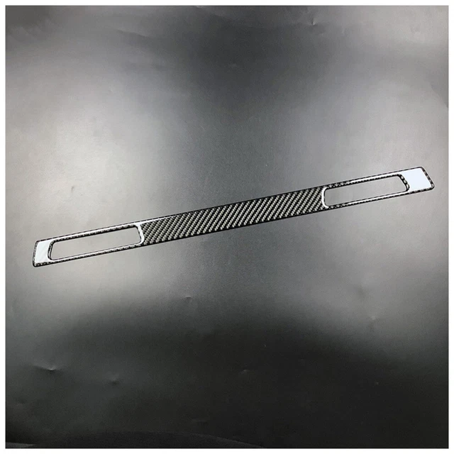 Copilota auto supporto tazza acqua pannello adesivo decorativo fibra di carbonio